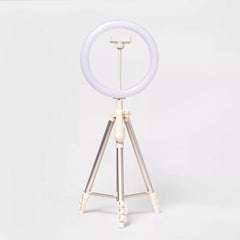10 Inch LED Ring Light with Extendable Aluminum Tripod & Bluetooth Remote